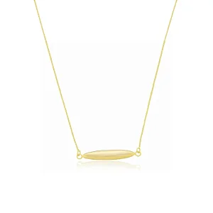 COLAR BARRA CLASSIC B. OURO 18K