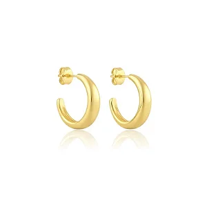 BRINCO ARGOLA CLASSIC M B. OURO 18K