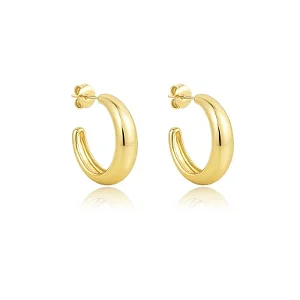 BRINCO ARGOLA CLASSIC G B. OURO 18K