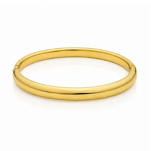BRACELETE ABAULADO SLIM B. OURO 18K