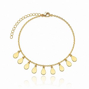 PULSEIRA BOREAL MEDALHAS B. OURO 18K