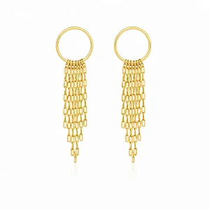 BRINCO SILLAGE FRANJA B. OURO 18K