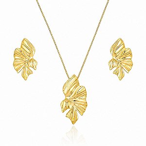 CONJUNTO PRIMAVERA B. OURO 18K