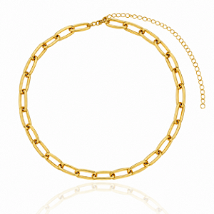 CHOKER CARTIE B. OURO 18K