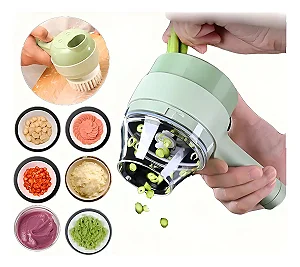 Mini Processador de Alimentos Elétrico 2 em 1 Bateria Recarregável