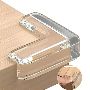 PROTETOR PARA CANTO DE MESA COM 4 UNIDADES  4 CM