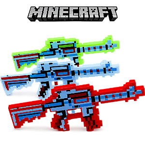 ARMINHA MINECRAFT BRINQUEDO COM LUZ/SOM E LASER