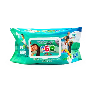 LENÇO UMEDECIDO DUBEBÊ COM FLIP 160 UNIDADES