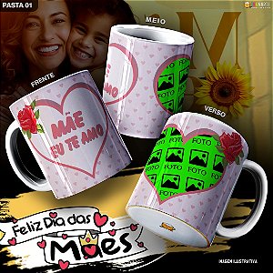 Caneca Personalizada Dia das Mães
