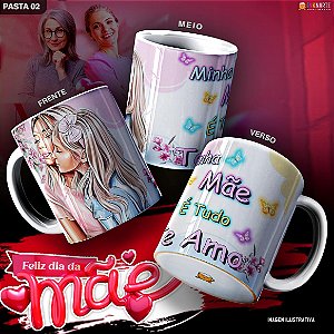 Caneca Personalizada Dia das Mães