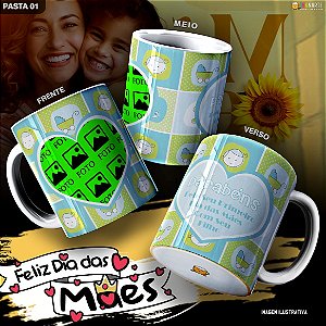 Caneca Personalizada Dia das Mães