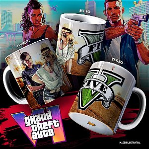 Caneca de Porcelana Personalizada Games e Geek