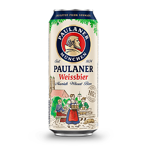Cerveja Alemã Paulaner WeissBier Lata 500ml