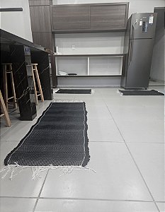 Jogo de Passadeira de Malha Trançado Premium Tear 2 metros Michele