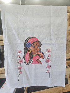 Pano de Copa Boneca para Artesanato