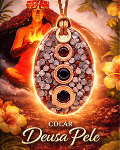 Colar Orgonite Deusa Pele