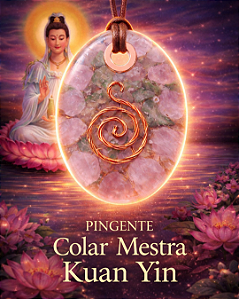 Colar Orgonite - Mestra Kuan Yin