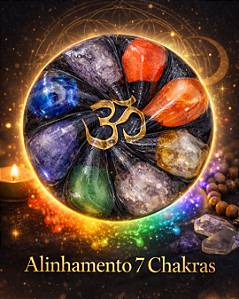 Orgonite Alinhamento & Limpeza 7 Chakras