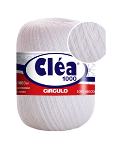 Linha clea 1000m cor branca