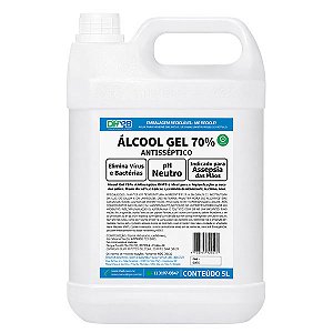 Álcool Gel 70° INPM DHPB 5L