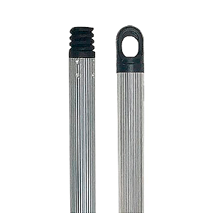 Cabo de Alumínio Estriado com Pendurador 23mm x 1200mm Sanches 1un