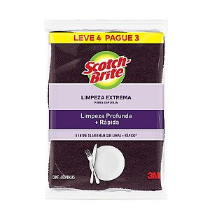 Esponja Scotch Brite Extrema 4un