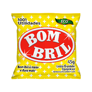 Esponja de Aço Bombril 6un
