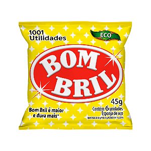 Esponja de Aço Bombril 6un