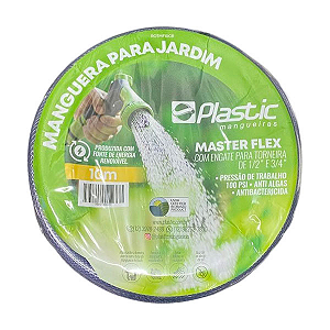 Mangueira Trançada Cristal Plastic 10m