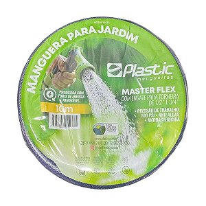 Mangueira Trançada Cristal Plastic 10m