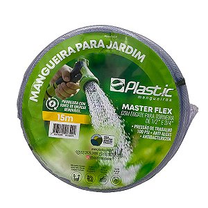 Mangueira Trançada Cristal Plastic 15m
