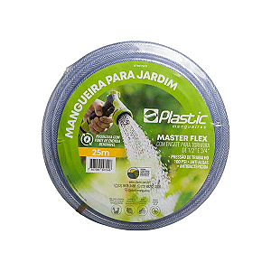 Mangueira Trançada Cristal Plastic 25m