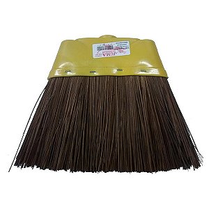 Vassoura Piaçava Extra Luxo c/ Capa Plug
