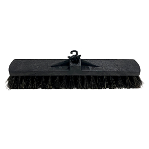 Vassoura Pelo Natural Base Plástica 40cm