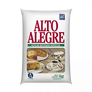 Açúcar Refinado Alto Alegre 1kg