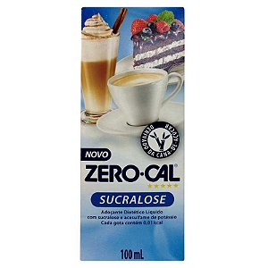 Adoçante Líquido Zero-Cal Sucralose 100ml