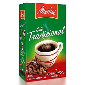 Café em Pó Melitta Tradicional a Vácuo c/ 500g
