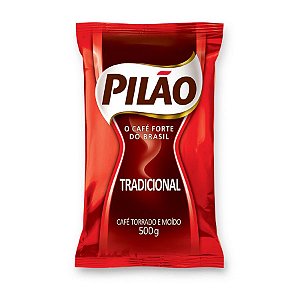 Café em Pó Pilão Tradicional Almofada c/ 500g