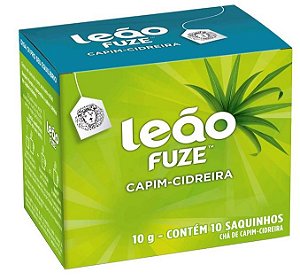 Chá Leão Fuze Capim Cidreira c/10 saquinhos