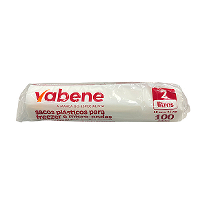 Bobina Picotada Vabene 2L Freezer e Micro-Ondas c/100un