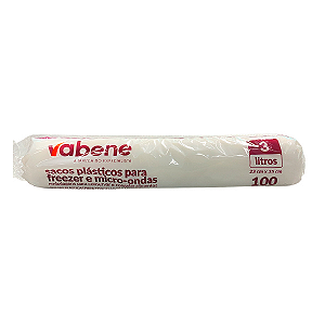 Bobina Picotada Vabene 3L Freezer e Micro-Ondas c/100un