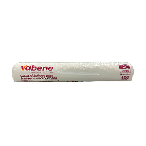 Bobina Picotada Vabene 5L Freezer e Micro-Ondas c/100un