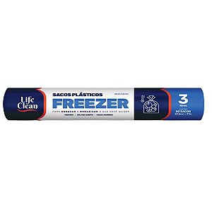 Bobina Picotada LifeClean 3L Freezer c/50un