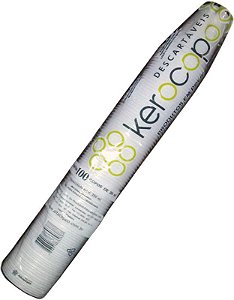 (PACOTE) Copo Descartavel Kerocopo 200ml Branco c/100un