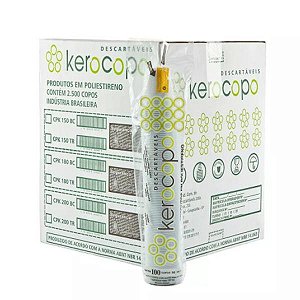 (CAIXA) Copo Descartavel Kerocopo 180ml Branco c/2.500un