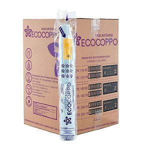 (CAIXA) Copo Descartavel Ecocoppo 180ml Branco c/2.500un
