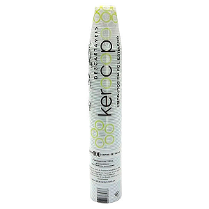(PACOTE) Copo Descartavel Kerocopo 180ml Transparente c/100un