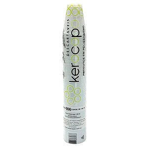 (PACOTE) Copo Descartavel Kerocopo 180ml Transparente c/100un