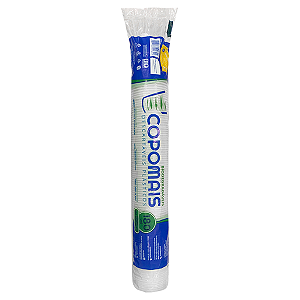 (PACOTE) Copo Descartável CopoMais Biodegradável 180ml c/100un
