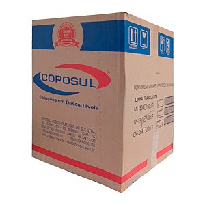 (CAIXA) Copo Descartável Coposul 180ml Branco c/2.500un